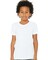 BELLA+CANVAS Youth Short Sleeve Crewneck Jersey Tee Soft Cotton Kids T-Shirt Lightweight School & Custom Print Shirt
